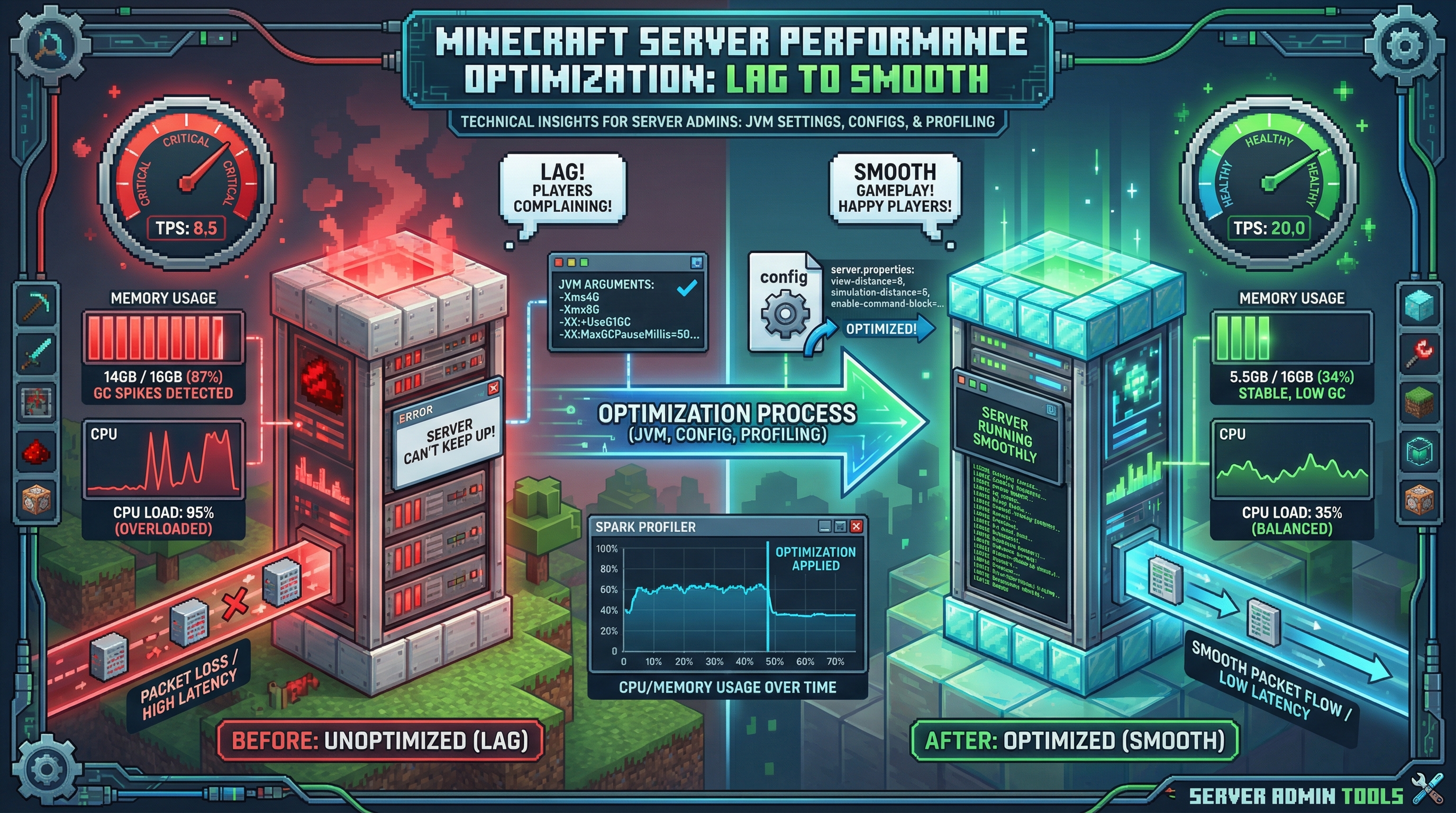 Minecraft Server Performance: The Complete Optimization Guide