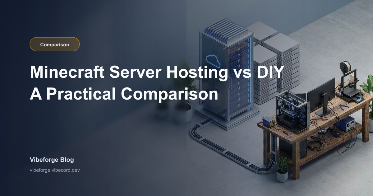 Minecraft Server Hosting vs DIY: A Practical Comparison